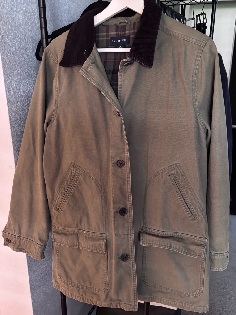 Lands’ End Vintage Chore Jacket. Women’s M.